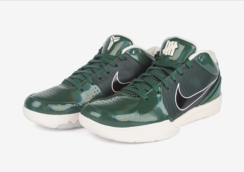 UNDEFEATED Nike Kobe 4 Protro Bucks Green Black White Shoes